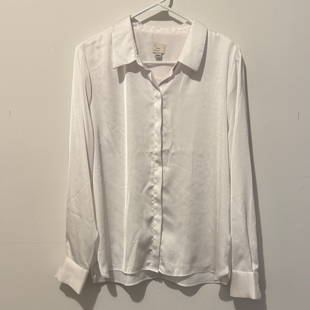 A New Day White Dress Shirt for Women
